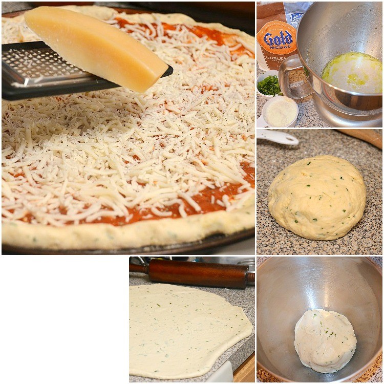 Тесто для домашней пиццы быстрое