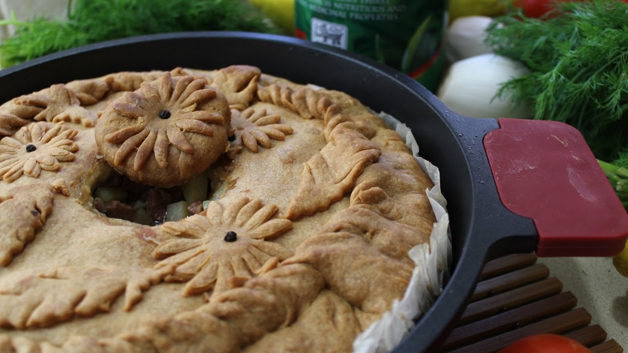 Татарский беляш с мясом и картошкой рецепт с фото пошагово в духовке