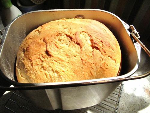 Пшенично-ржаной хлеб на закваске в хлебопечке